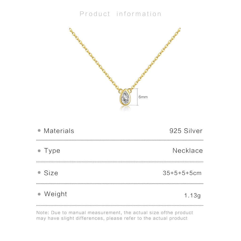 ANDYWEN 925 Silber 7 Farben Regenbogen Bunt Ovale Zirkon Anhänger Halskette Damen Luxus Schmuck Choker
