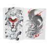 70 Pages Tattoo Practice Template Book Shader Picture Colour Tattoo Book Accessory