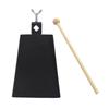 Music Cowbell for Sporting Event, Drum Set, Church, Wedding Hand Percussion Metal Cowbell Large Cowbell Noise Makers