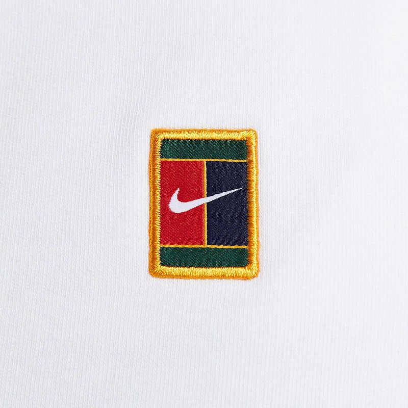 New Nike Court Heritage Women's Short Sleeve Cropped Tennis Polo HJ8993-100