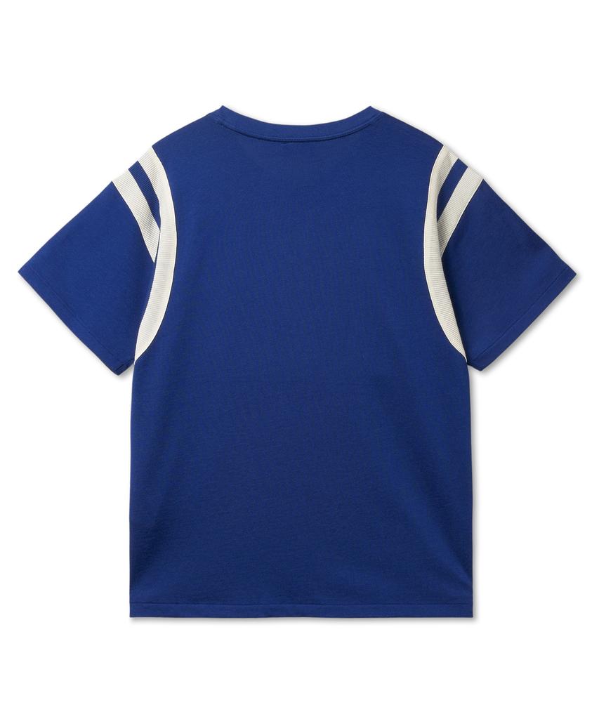POLO RALPH LAUREN W Logo Jersey Tee-Blu