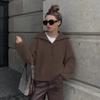 Women Vintage V-Neck Knit Pullover Sweater Long Sleeve Big Lapel Loose Casual Knitted Tops Autumn Winter Simple Fashion Kniwear Clothing