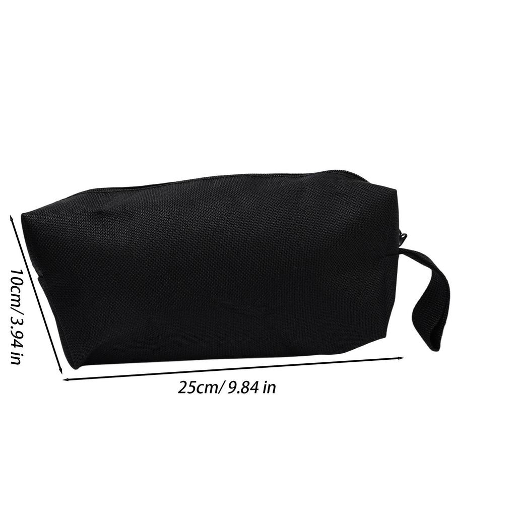 Small Canvas Cloth Hand-held Tool Bag Hardware Anti Drop Multifunctional Storage Organizing Bags Repair Kit Car Interior Storage
