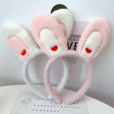 Carina Cerchietto con Orecchie da Coniglio Coreano per Donna - Accessorio per Capelli Versatile e Soffice