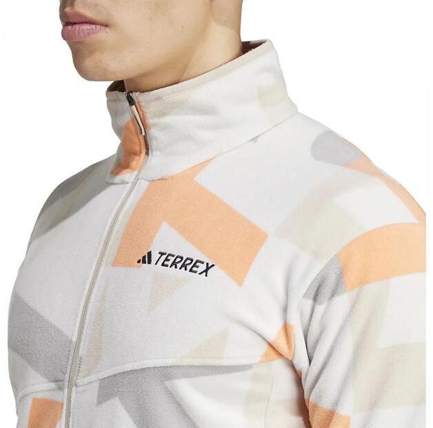 adidas Флисовая на молнии Terrex Multi Printed