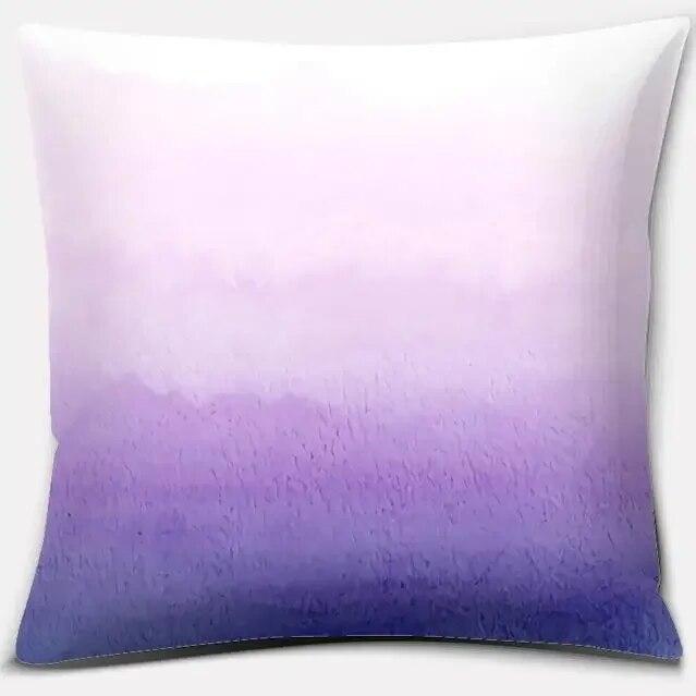 Purple Pattern Throw Pillow Home Office Decoration Bedroom Sofa Car Cushion Cover