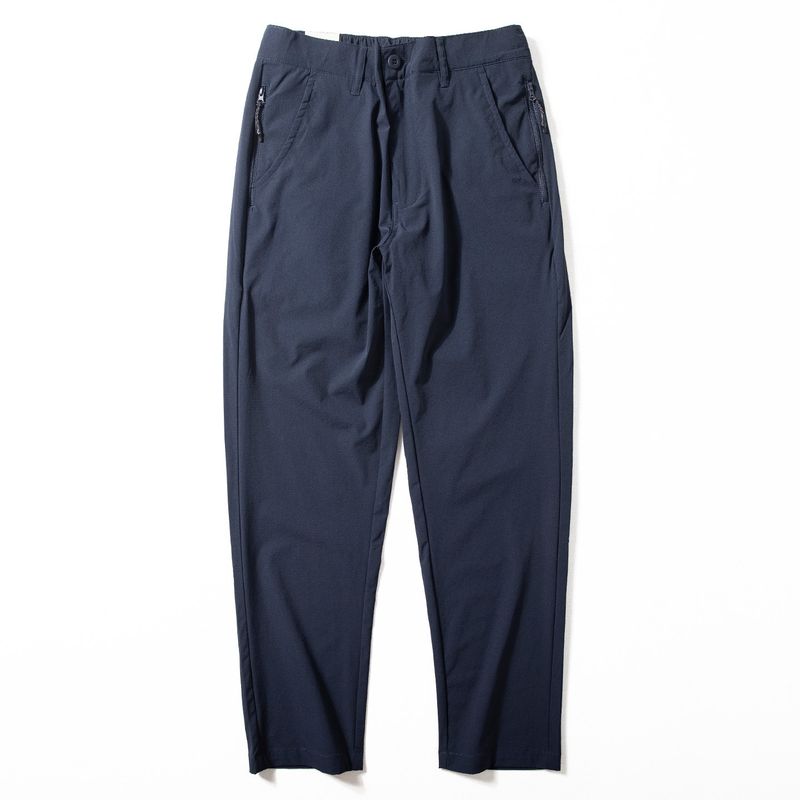 Summer Thin Long Pants for Men, Basic Versatile Work Pants, Water-Resistant, Stretchy, Quick-Dry, Loose Straight-Leg Casual Pants