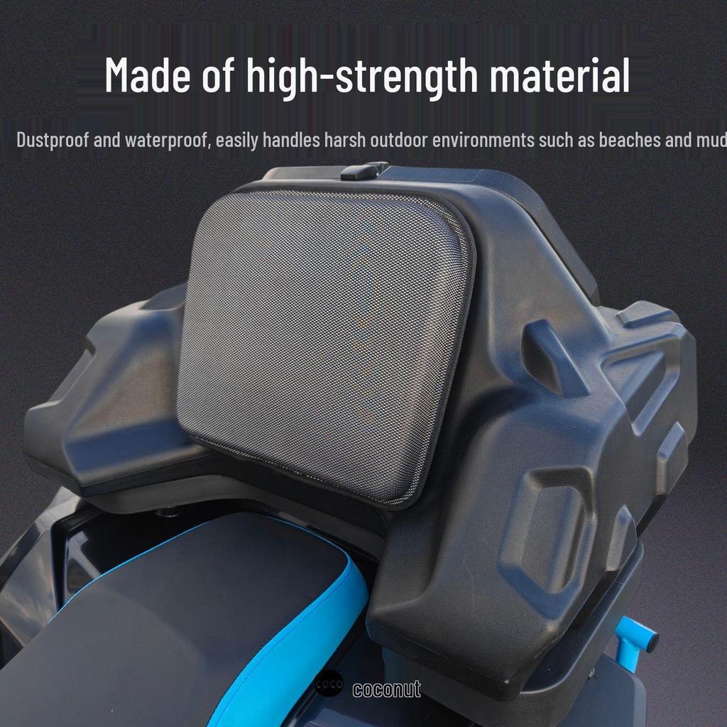 ATV All-Terrain Rear Trunk Cargo Box for Storage and Luggage