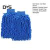 1 Pair Chenille Microfiber Car Wash Mitt Scratch Lint Free Double sided Cleaning Strong Water Absorption Thickened Car Wash Gloves