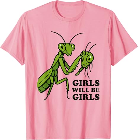 Funny Girls Praying Unisextis TShirt Girl Will Be Girls Praying Unisextis Saying Tee Novelty Gift Womens Fashion Feminism Y2k Tops