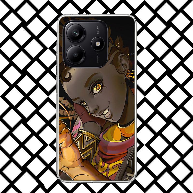 Valorant Spiel Coole Handyhülle für Xiaomi Redmi Note 15 14 14S 13 12 12S 11 Pro Plus 11E 11T 11S 10S 5G Weiche Hülle Fundas Redmi N
