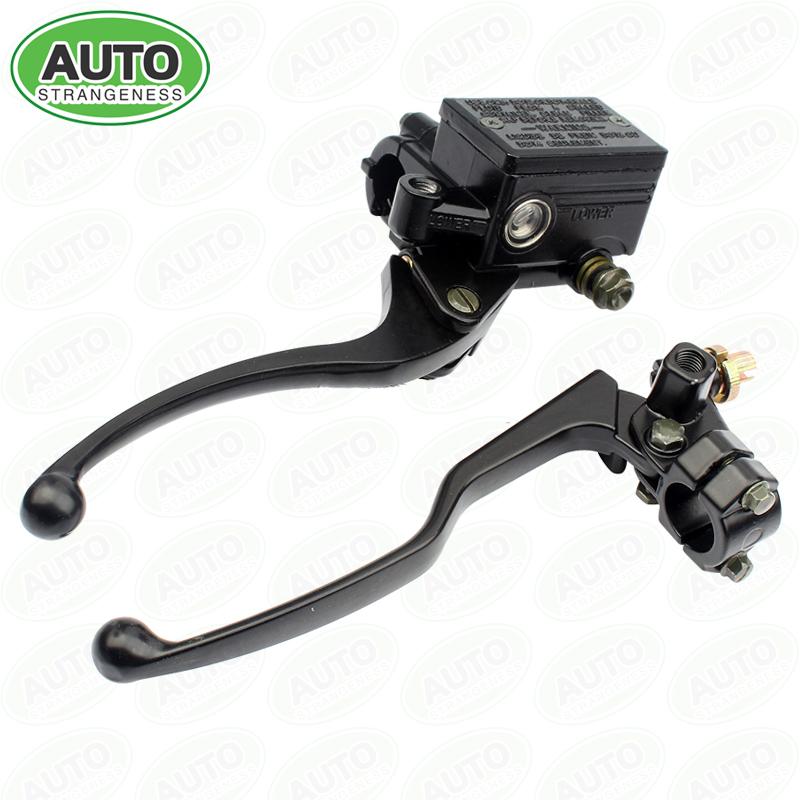FOR CBT HONDA TRX 200/2 50/300/400/450/700 Front Brake Caliper Left Clutch Lever Pair 7/8" Handlebar Master Cylinder Hydraulic