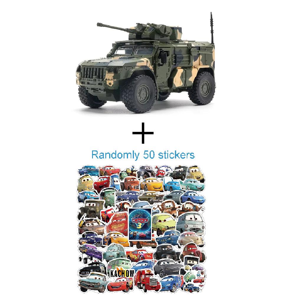 1:32 Scale SWAT Armored Car Model Toy 4D Engine Shock Absorption Pull Back Metal Diecast Vehicle Models Sound Light Gift for Kid