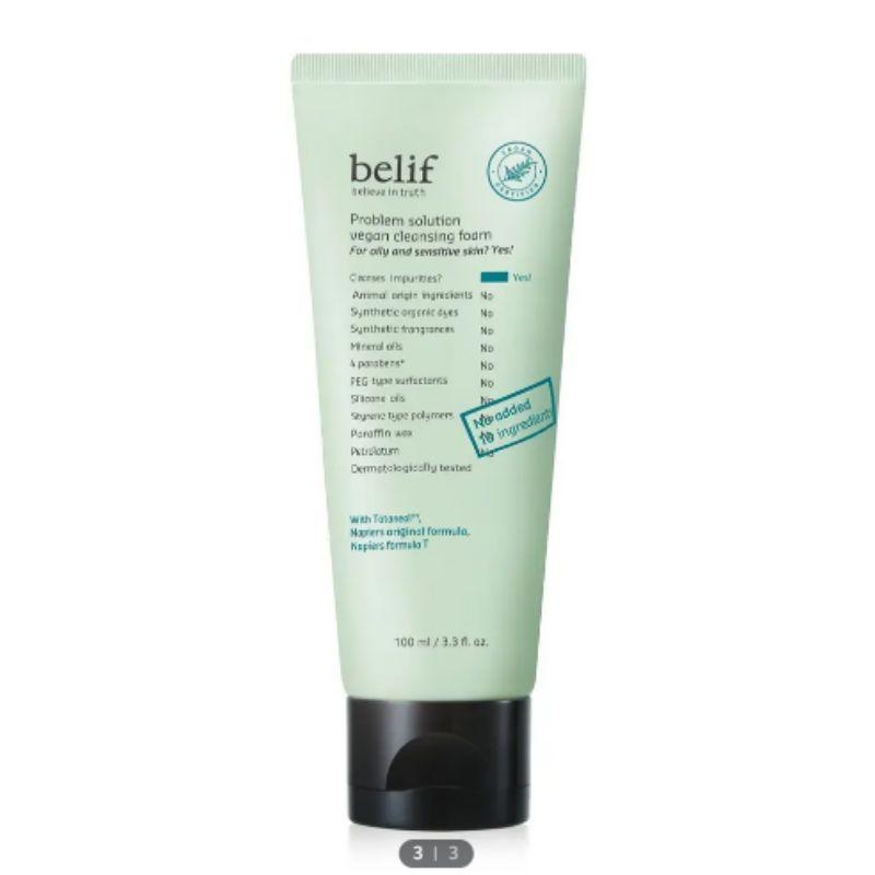 belif Problem Solution Vegan Cleansing Foam 100ml