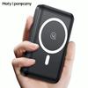 USAMS Powerbank PB64 10000mAh 20WQC3.0+PD Magnetic Wireless Fast Charge Black/black 10KCD17301 (US-CD173)