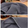 High Quality Honeycomb Bath Towels Cotton Thicken Jacquard Plain Bathroom Hotel Towel Super Absorbent Soft Waffle-Towel