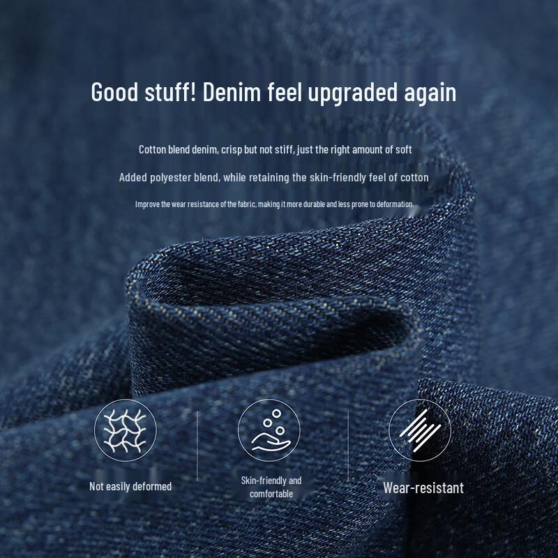 Betu Women's Retro Washed Denim Wide-Leg Cropped Jeans with Belt