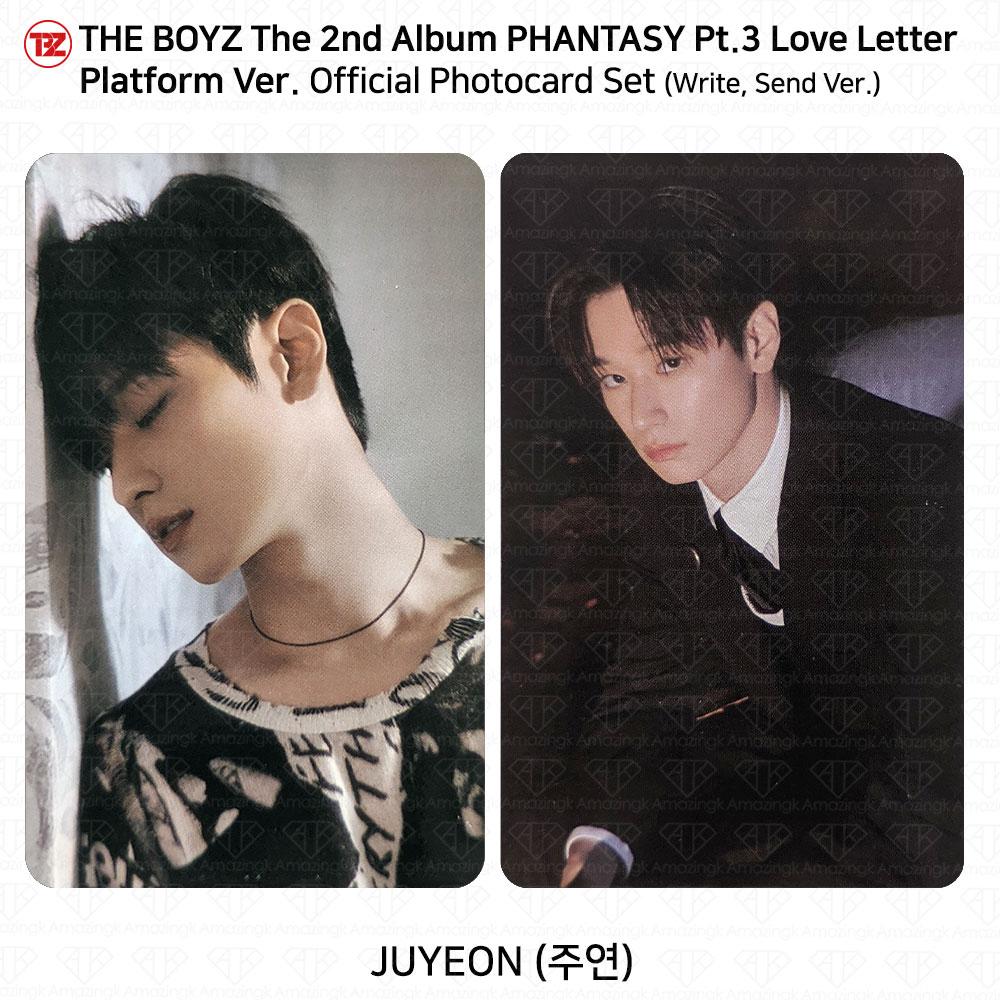 THE BOYZ Phantasy Pt.3 Love Letter Platform Ver QR Selfie Official Photocard