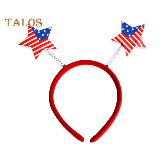 

1/15 шт., повязка на голову для вечеринки, повязка на голову с американским флагом, День памяти, День независимости, 4 июля, головной убор, аксессуар для патриотической вечеринки N