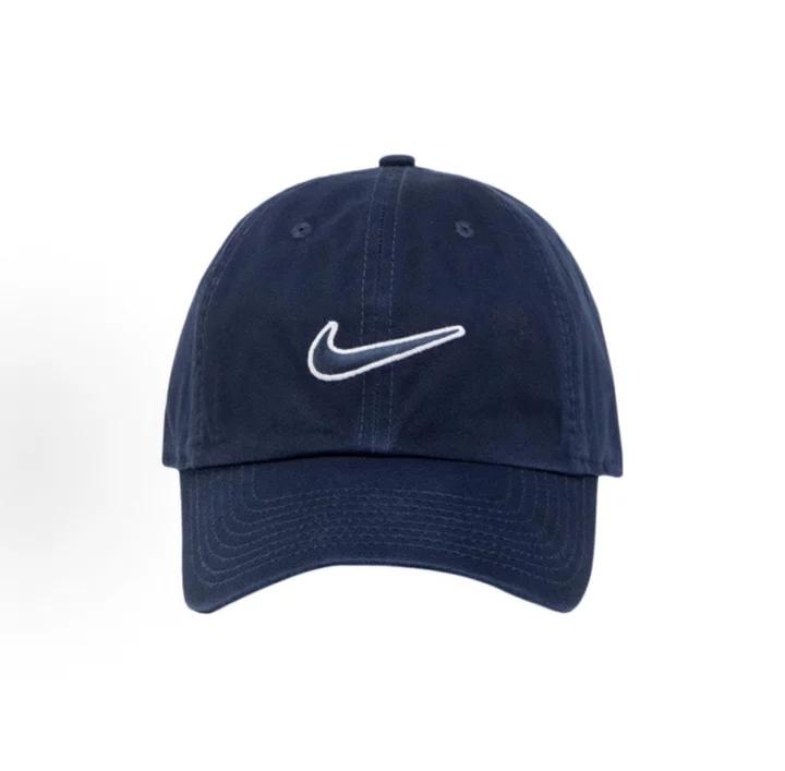 Nike Classic Embroidered Cotton‑Twill Casual Hat, Adjustable Breathable Headwear for Street Style & Outdoor Walking 943091-451