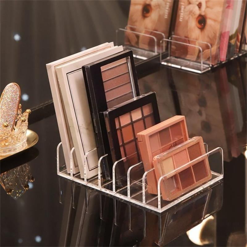 

Compact Eyeshadow Palette Organizer Display Tray Storage Box Cosmetics Makeup Rack Holder Drawer Organizer 7 Grid