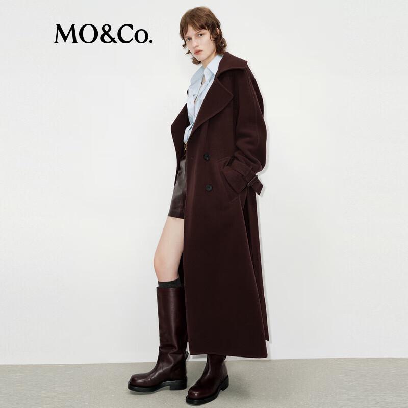 

MO&Co. 100% Merino Wool Double-Faced Winter Coat XS 155