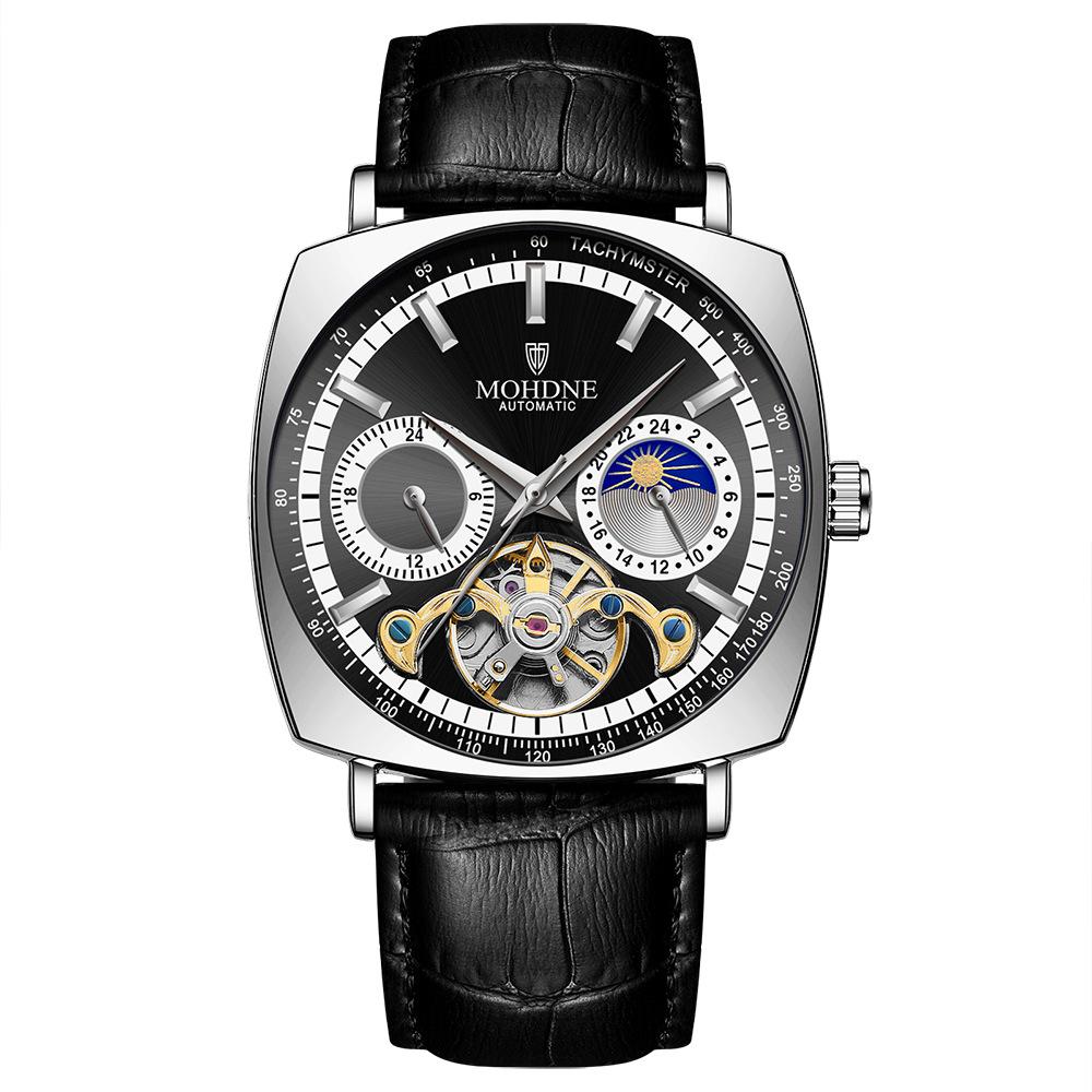 Modun's new clown big bang square mechanical watch original design multi-functional men's watch watch