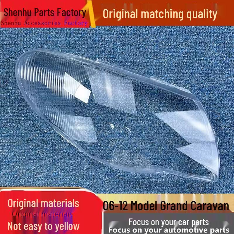 Chrysler Grand Voyager 06-12 Front Headlight Cover Transparent Lamp Shield