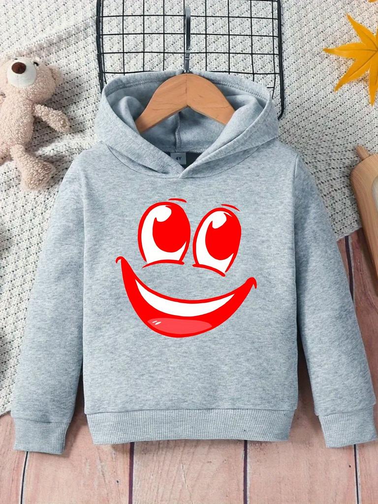 Neuer Herbst-/Winter-Freizeitpullover für Jungen, langärmeliges Sweatshirt, Kapuzenpullover für Kinder, Outdoor-Stil