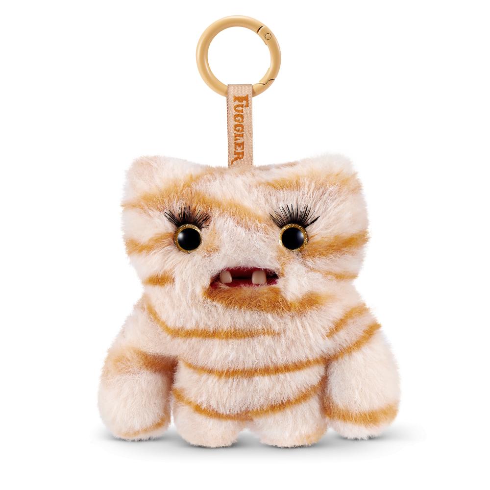 Original Fuggler Keychain Plush Toy Baby Baddies 10cm Bag Charm for Birthday Gift