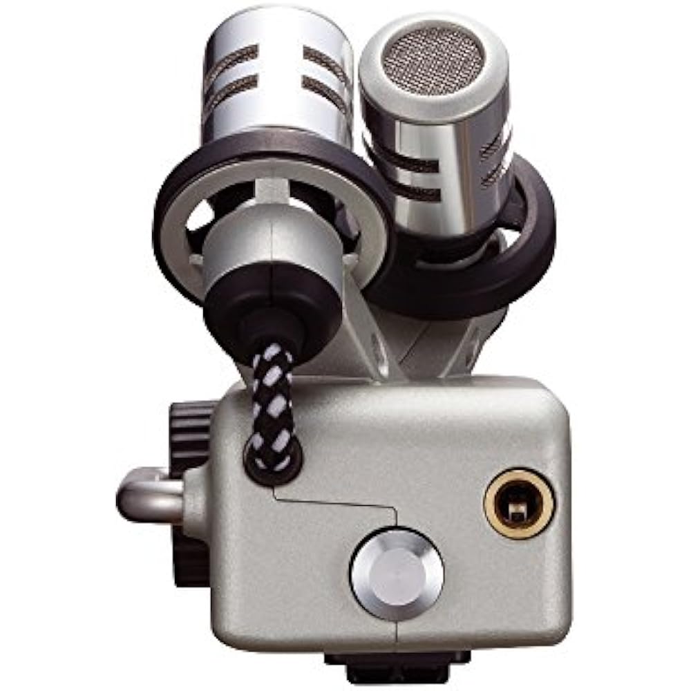 Zoom XY Stereo-Mikrofonkapsel XYH-5 mit Stoßdämpferhalterung H5/H6/H8/Q8N-4K/U-44/F1/F4/F8/F8n Kompat...