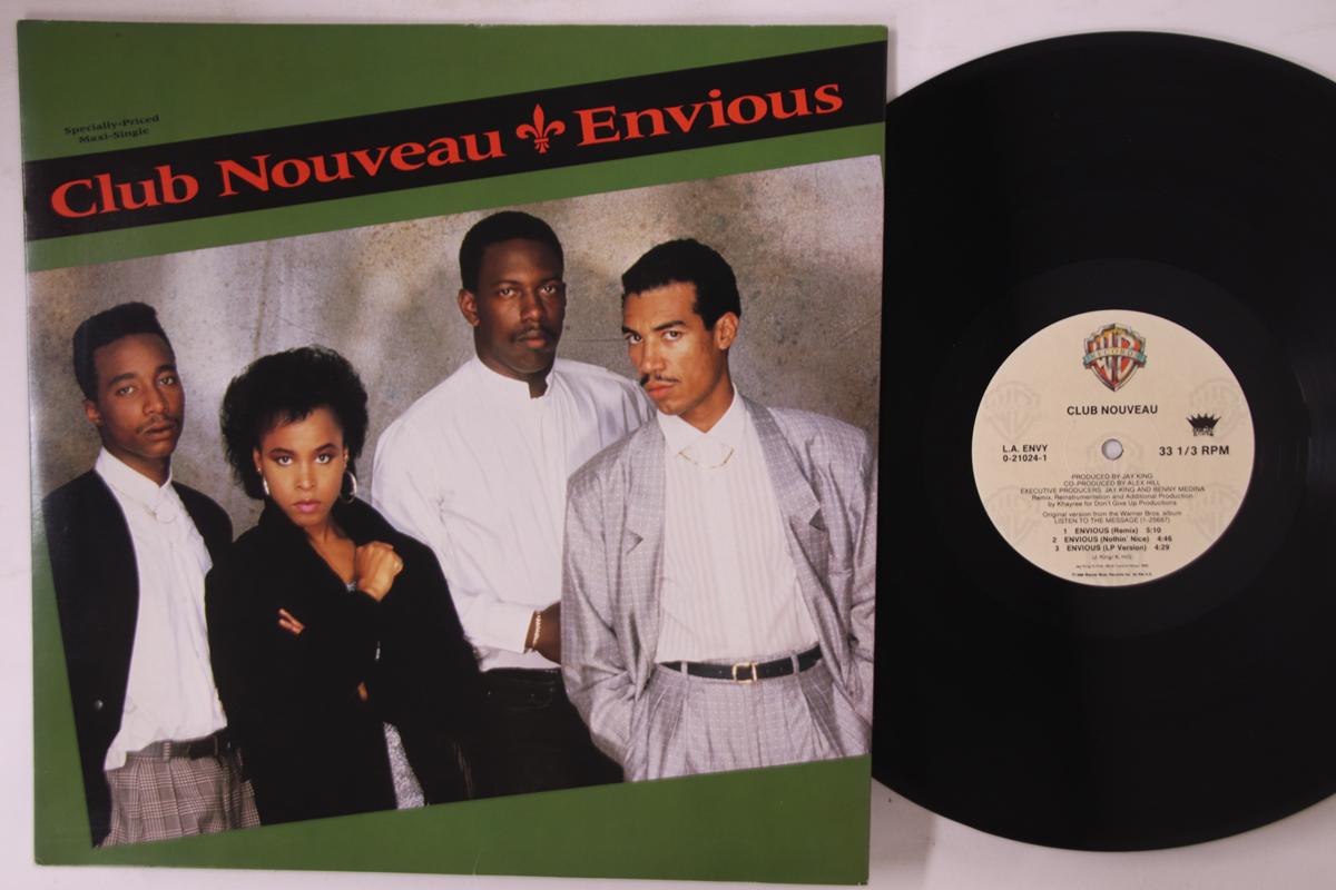 

12inch Record CLUB NOUVEAU - Envious 0210241 WARNER BROS 1988 US Soul/Funk Used