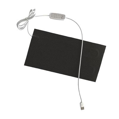 Reptile Heating Pad Portable Electric Heating Pad USB Reptile Heat Pad Terrarium Heating Mat for Hermit Crab Bird
