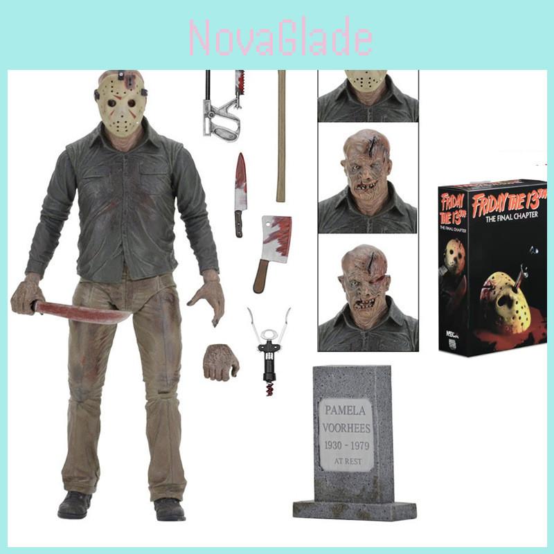 Black Friday Horror Street Freddy Jason Action Figure Model Toy