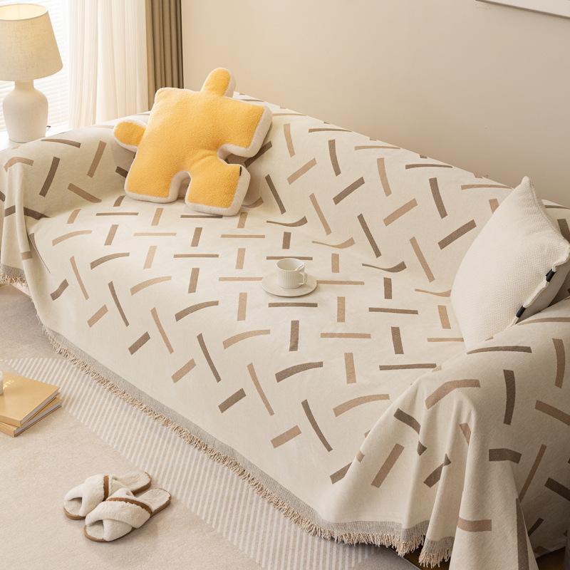 Chenille Non-Slip Sofa Towel Nordic Ins Style Cover Cloth Four Seasons Universal All-Inclusive Universal Sofa Cover Anti-Cat Scratch