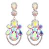 European & American Retro Temperament Water Drop Acrylic Earrings 