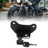 Alloy Helmet Lock with Two Keys,   Size, Portable Alu um Alloy Material, for Indian  2015 to 2018