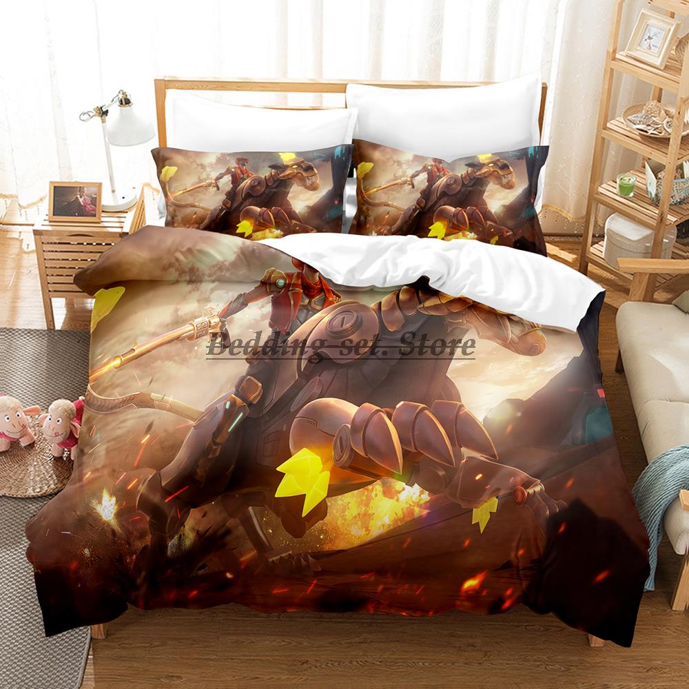 Alien Marauder Bedding Set Single Twin Full Queen King Size Bed Set Aldult Kid Bedroom Duvetcover Sets Anime Bed Sheet Set