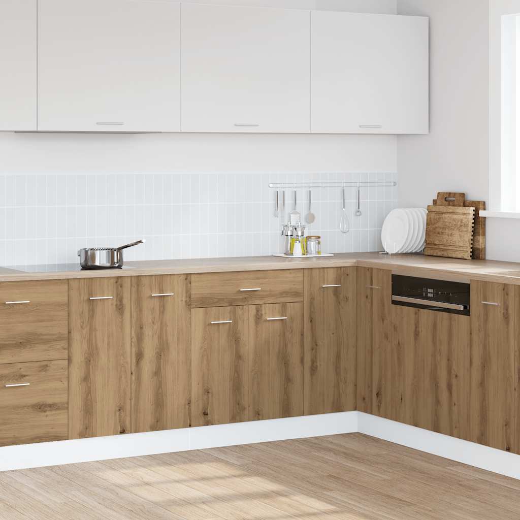 Base Cabinet Lyon Artisan Oak 60x46x81.5 Cm Engineered Wood