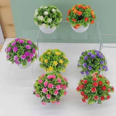 Gefälschte Topfpflanze, realistisch, langlebig, künstliche Bonsai-Ornament für Zuhause, Büro, Terrasse, Desktop-Dekoration