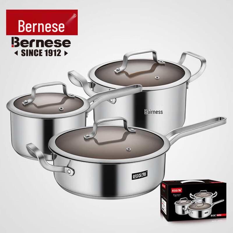 Bo ernisi Hells 3-Piece Cookware Set