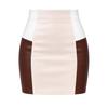 Missy Empire Womens/Ladies Colour Block High Waist Mini Skirt