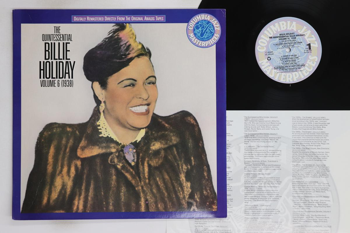 

LP Пластинка BILLIE HOLIDAY - Quintessential Billie Holiday Том C45449 COLUMBIA 1990 США Джаз Б/У