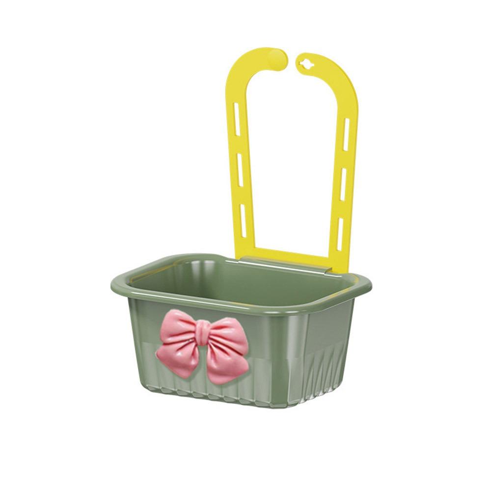 Adjustable Sink Filter Hanging Basket Large Capacity Quick-drying Sink Hanging Strainer Drain Basket Easy to Install