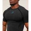 Gymshark Shadow Seamless T shirT Black Brand Blue A1b2a Bc8k