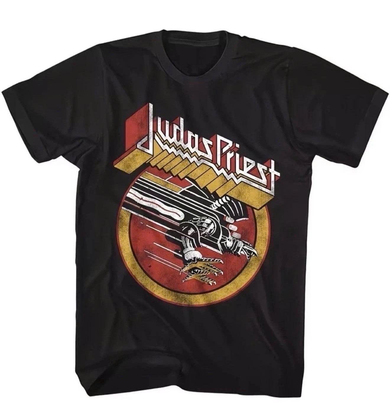 

Vintage Tour Logo Trendy Priest Solid Circle Graphic Cotton Unisex T-T-Shirt 3XL