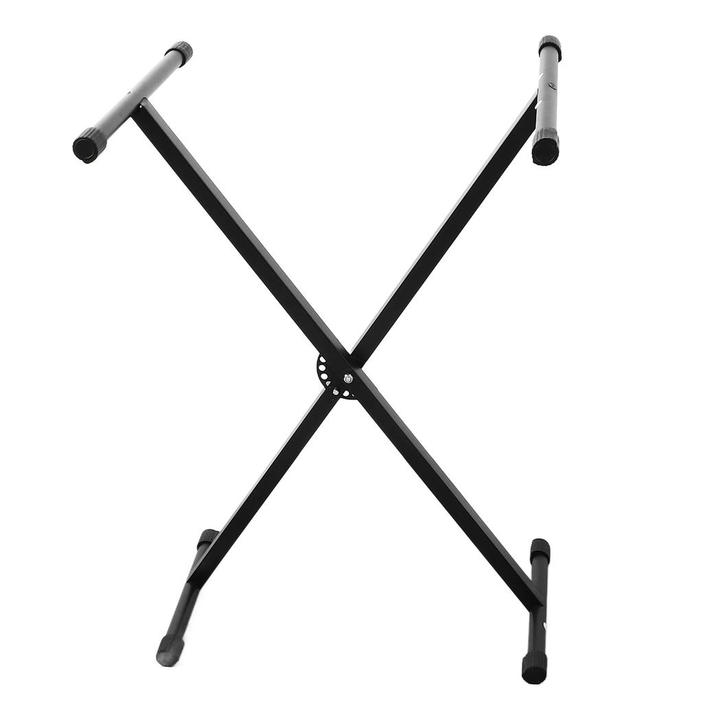 Keyboard Piano Stand X Style Adjustable Music Instrument Holder Accessories Black L
