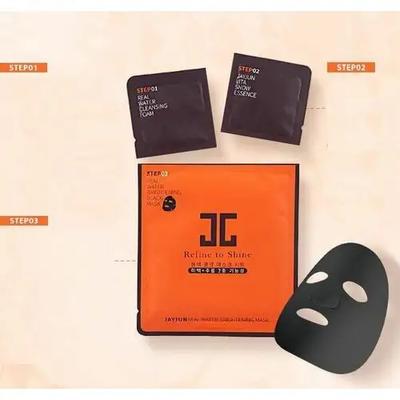 Real Water Brightening Black Mask 3 Step 10ea AUTHENTIC STORE