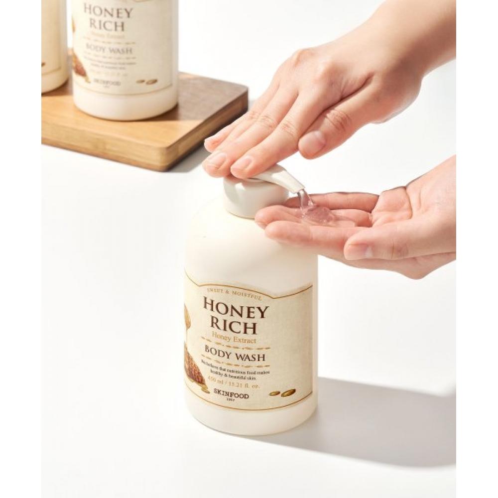 Skinfood Honey Rich Body Wash  Body Essence 450ml