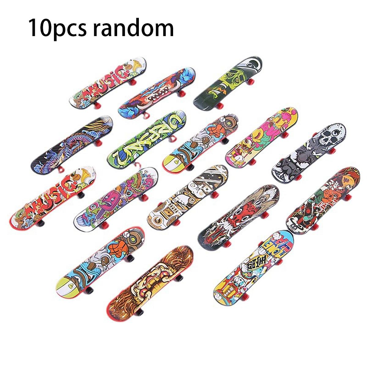 

10 шт. Игрушки для скейтборда на палец, креативные игрушки для пальцев, игрушки для детей, подарок на день рождения, подарок для класса, наполнитель